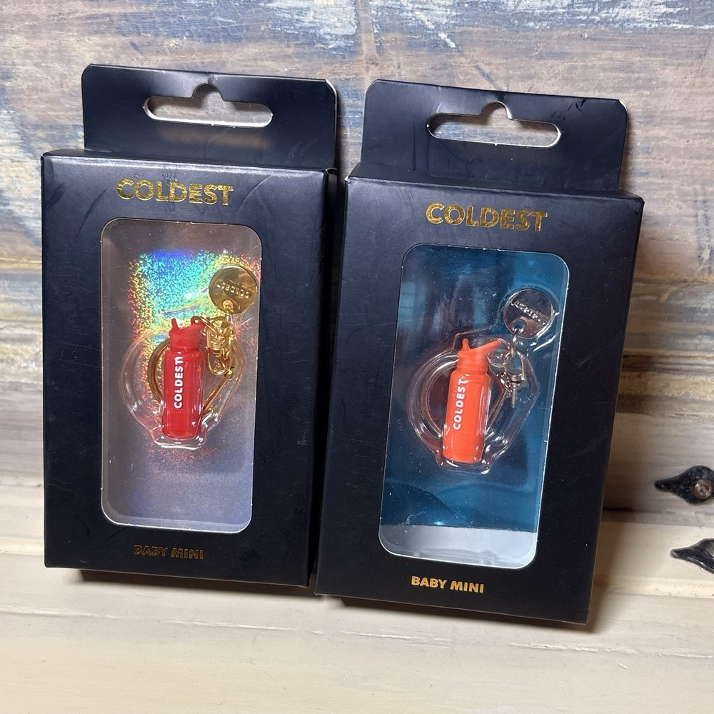 Coldest Lot Of 2 Mini Keychains Mythic And Legendary Brand New